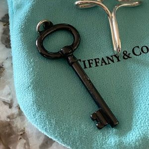 Tiffany and Co. Black Onyx Key